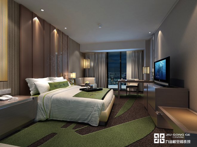 客厅餐厅卧室室内外装修效果图