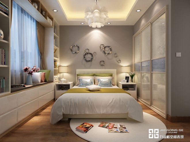 客厅餐厅卧室室内外装修效果图