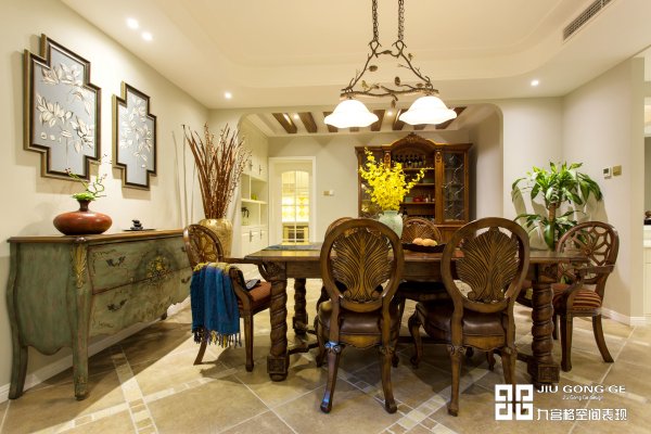 室内设计效果图别墅实景(图1)