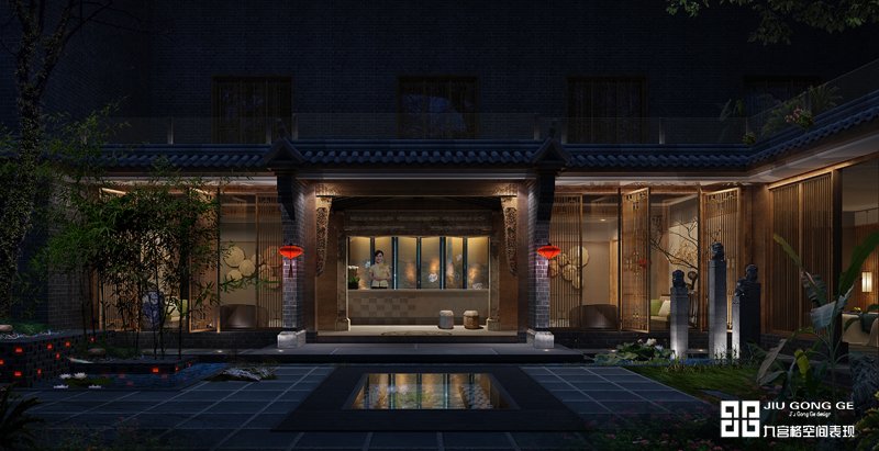 酒店效果图设计制作