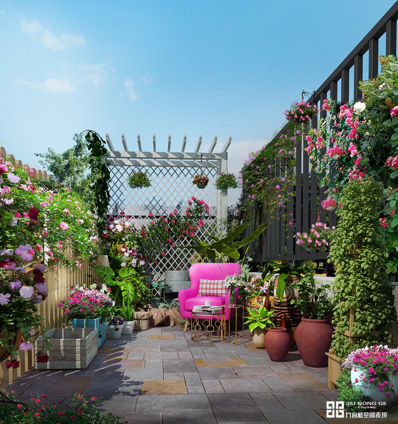 花园效果图制作